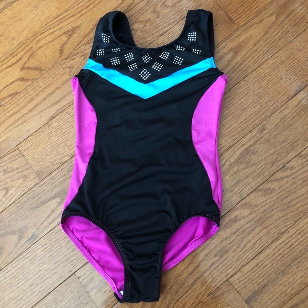 Size 7/8 Danskin gymnastics leotard.